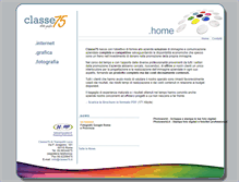 Tablet Screenshot of classe75.it